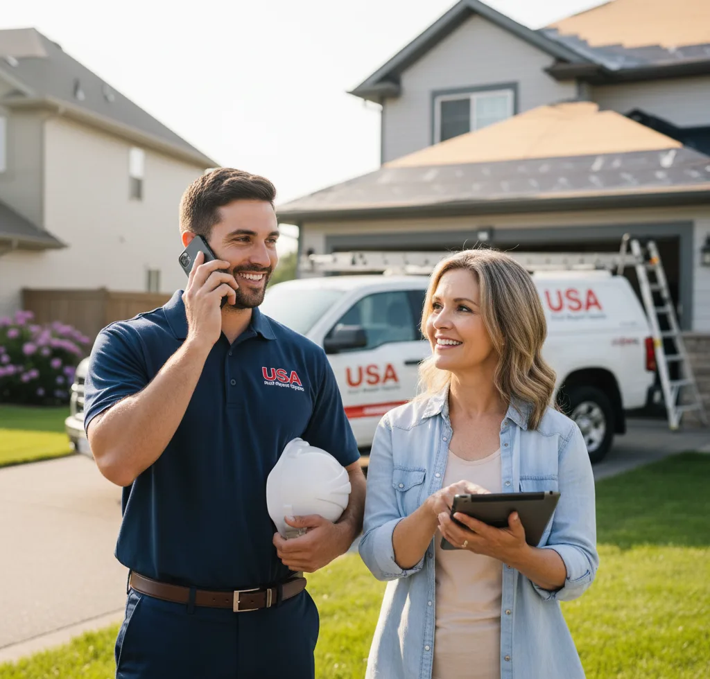 USA Roof Repair Experts customer support in Wakarusa
